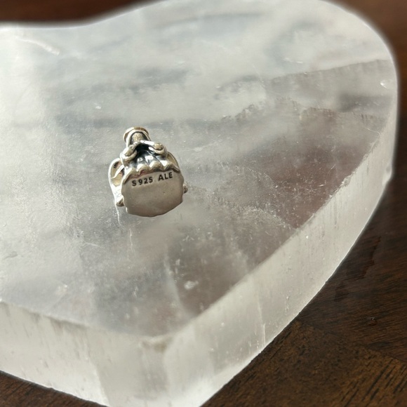 Two tone angel charm Pandora - Picture 4 of 4